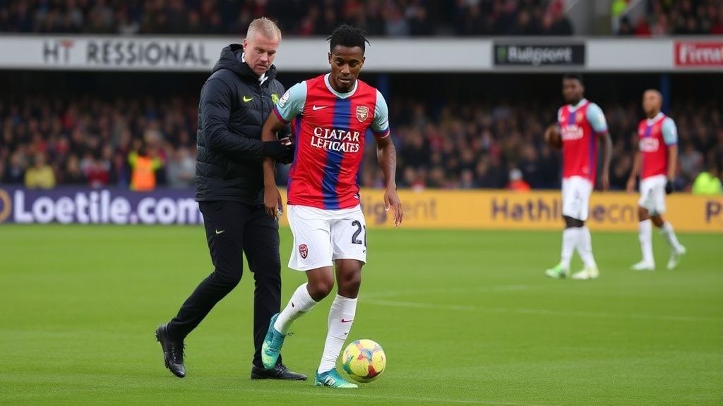 水晶宫铁卫理查兹血染赛场 主帅乐观表态伤情无碍